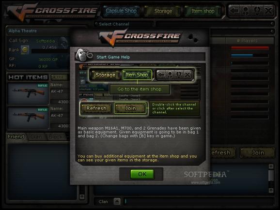 CrossFire Europe Client screenshot