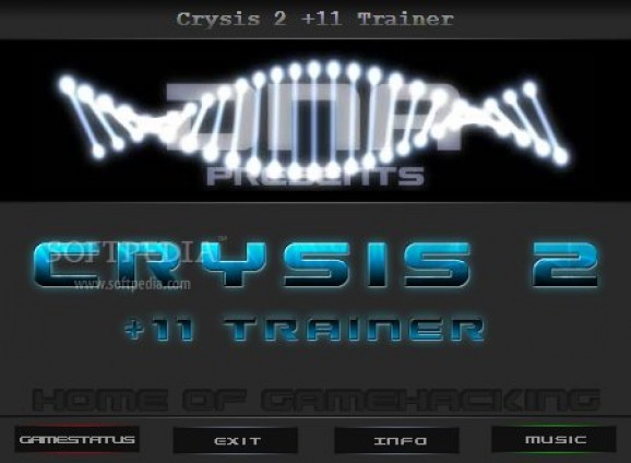 Crysis 2 +11 Trainer for 1.1.0 screenshot