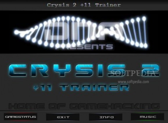 Crysis 2 +11 Trainer for 1.9 screenshot