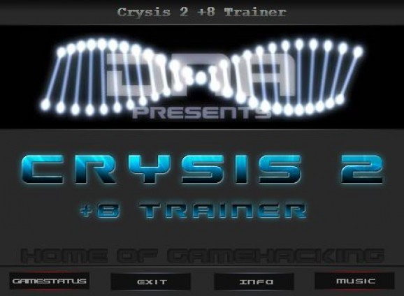Crysis 2 +8 Trainer for 1.10 screenshot