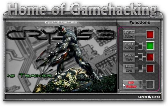 Crysis 3 +6 Trainer for 1.2 screenshot