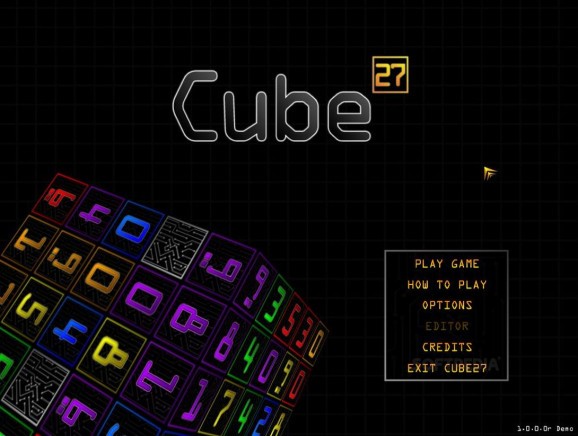 Cube27 Demo screenshot