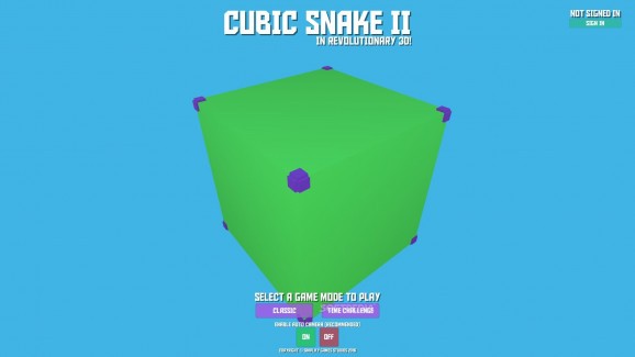 Cubic Snake II screenshot