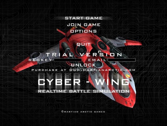 Cyber-Wing Demo screenshot