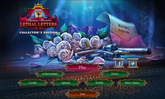 Danse Macabre: Lethal Letters Collector's Edition screenshot