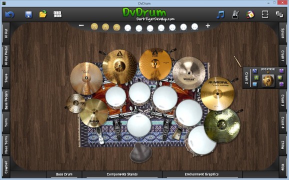 DvDrum (formerly Dany's Virtual Drum 2) screenshot
