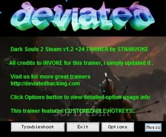 Dark Souls 2 +24 Trainer for v1.2 screenshot