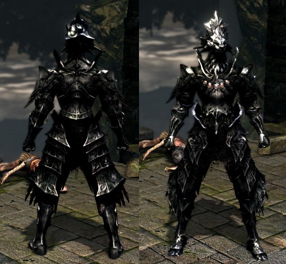 Dark Souls Mod - Black or Silver Ornstein Armor screenshot
