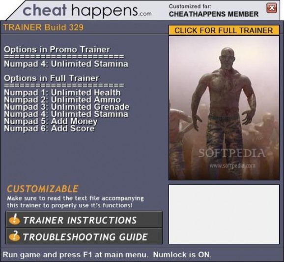 Dead Horde +1 Trainer screenshot