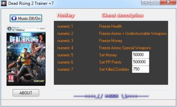 Dead Rising 2 +7 Trainer screenshot