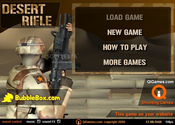 Desert Rifle screenshot
