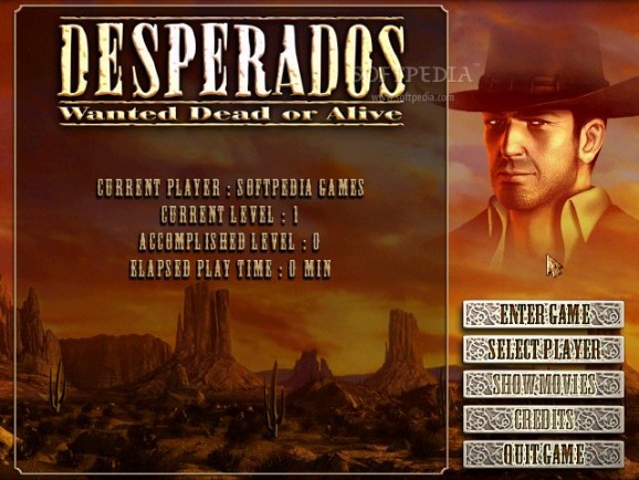 Desperados: Wanted Dead or Alive Demo screenshot