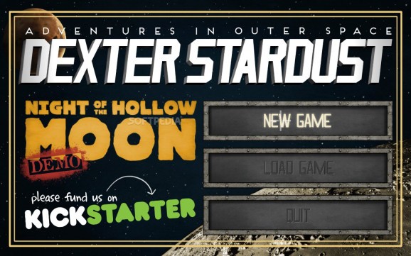 Dexter Stardust - Adventures in Outer Space: Night of the Hollow Moon Demo screenshot