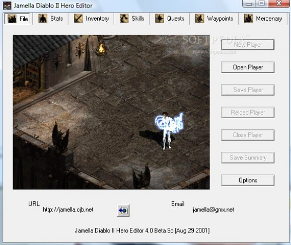 Diablo 2 - Jamella's Editor screenshot