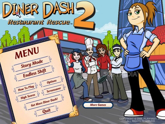 Diner Dash 2 Restaurant Rescue screenshot
