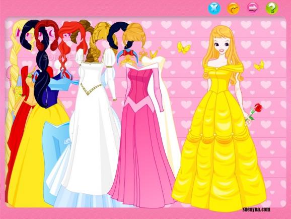 Disney Princess Dress Up screenshot
