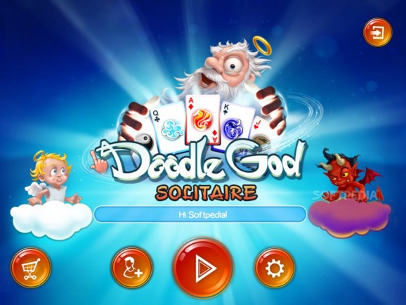 Doodle God Solitaire screenshot