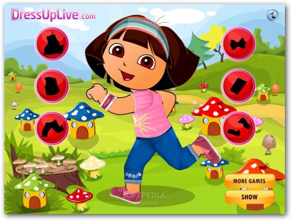 Dora Mushroom Garden screenshot