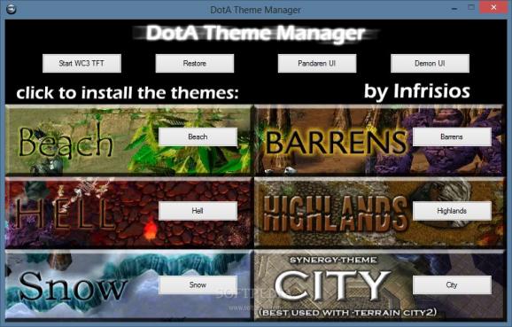 Dota Theme Manager screenshot
