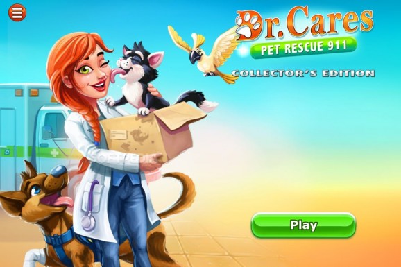 Dr. Cares Pet Rescue 911 Collector's Edition screenshot