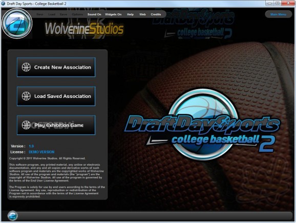 Draft Day Sports: College Basketball 2 screenshot