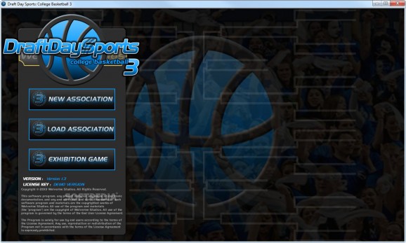 Draft Day Sports: College Basketball 3 Demo screenshot