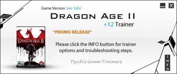Dragon Age 2 +1 Trainer screenshot