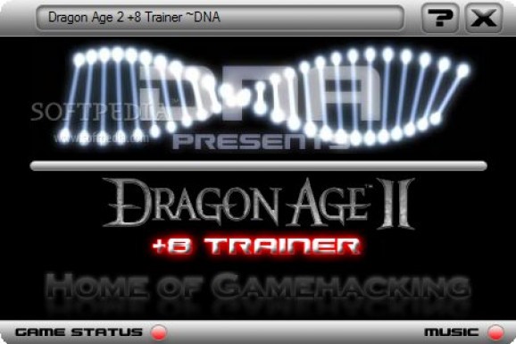 Dragon Age 2 +8 Trainer for 1.01 screenshot