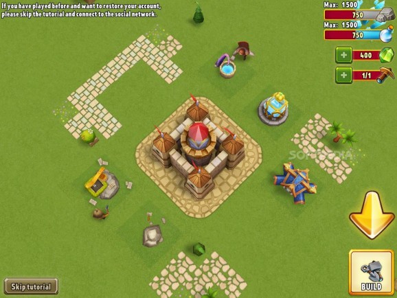 Dragon Lords: 3D Strategy Online Client screenshot