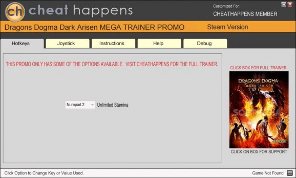 Dragon's Dogma: Dark Arisen +1 Trainer screenshot