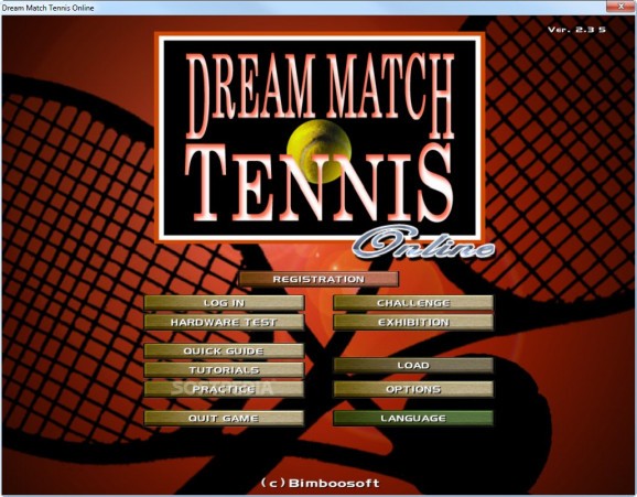 Dream Match Tennis Online Demo screenshot