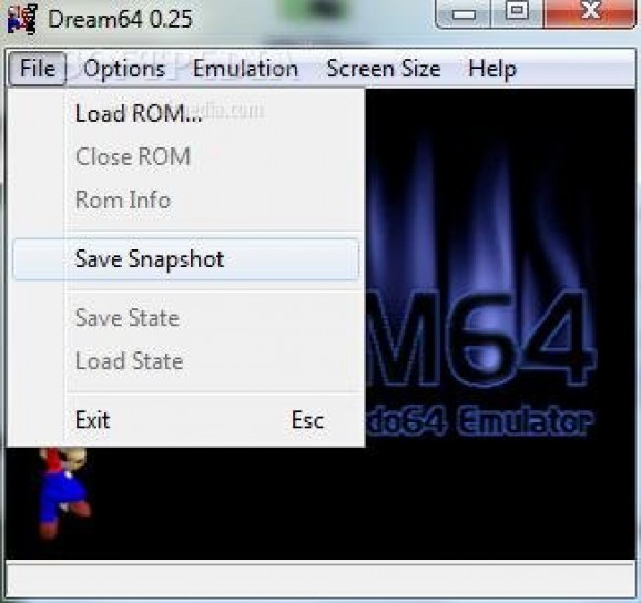 Dream64 screenshot