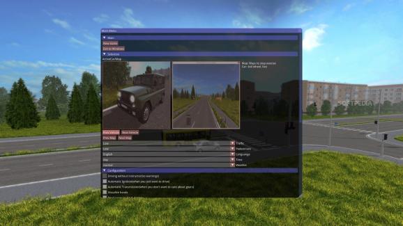 Driving Simulator - Drive Megapolis 3D Demo screenshot
