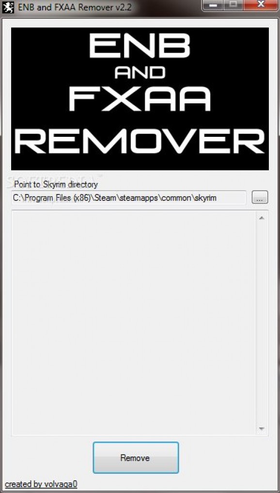 ENB and FXAA Remover screenshot