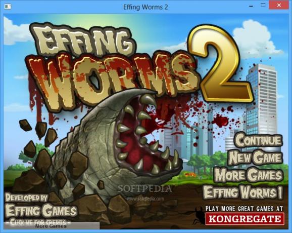 Effing Worms 2 screenshot