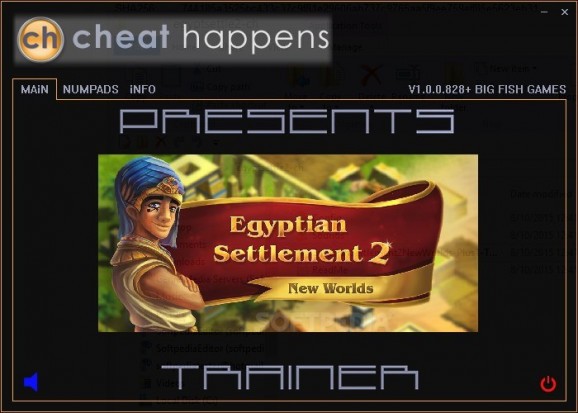 Egyptian Settlement 2 New Worlds +1 Trainer screenshot