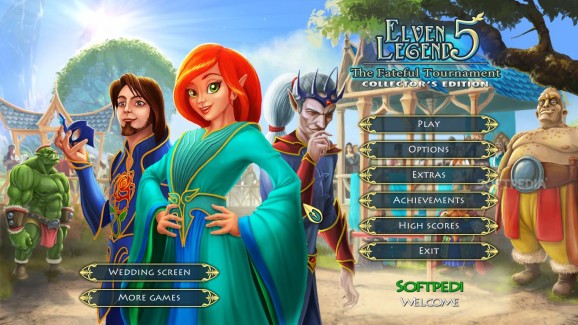 Elven Legend 5: The Fateful Tournament Collector's Edition screenshot