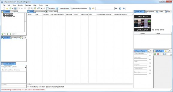 Emulators Organizer screenshot