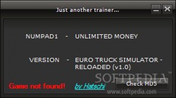 Euro Truck Simulator +1 Trainer screenshot