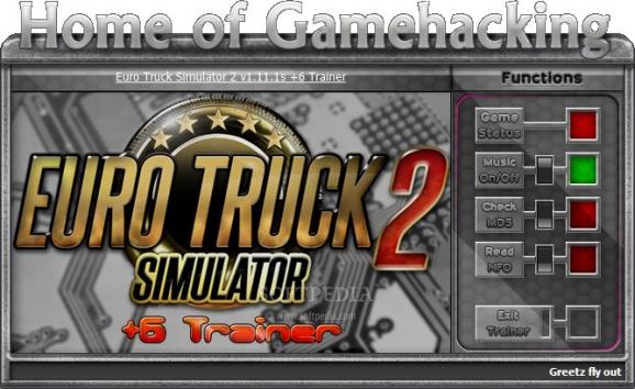 Euro Truck Simulator 2 +6 Trainer for 1.1.1.1s screenshot