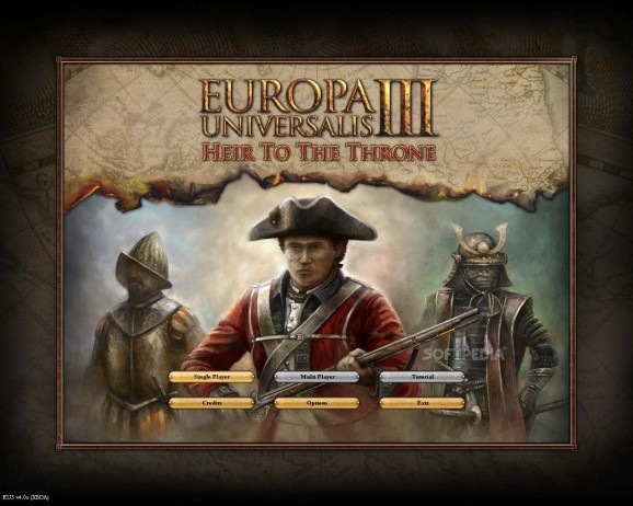 Europa Universalis III: Heir to the Throne Demo screenshot