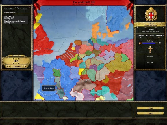 Europa Universalis III Demo screenshot