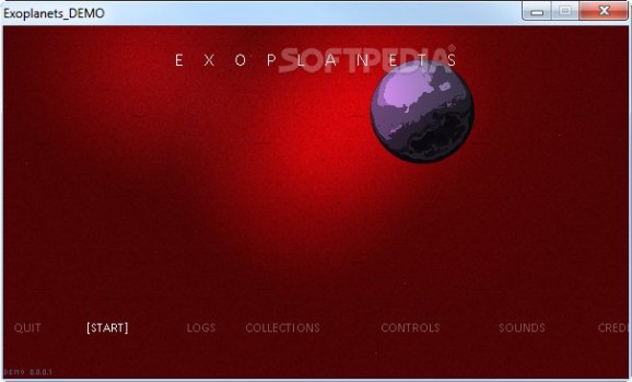 Exoplanets Demo screenshot