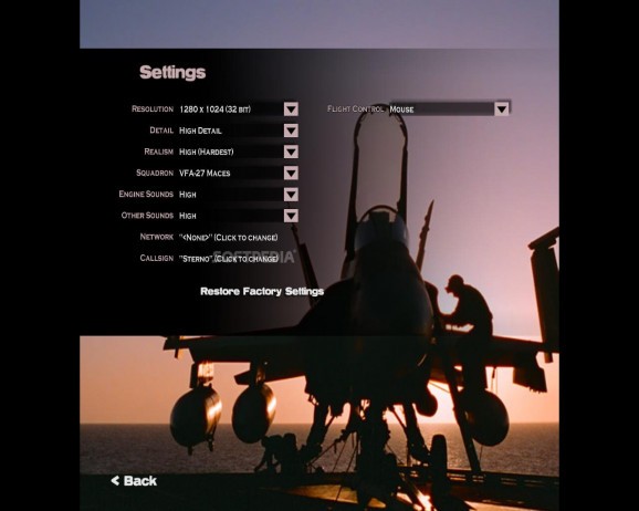 F/A-18 Operation Iraqi Freedom Demo screenshot