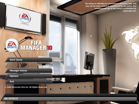 FIFA Manager 10 Demo screenshot