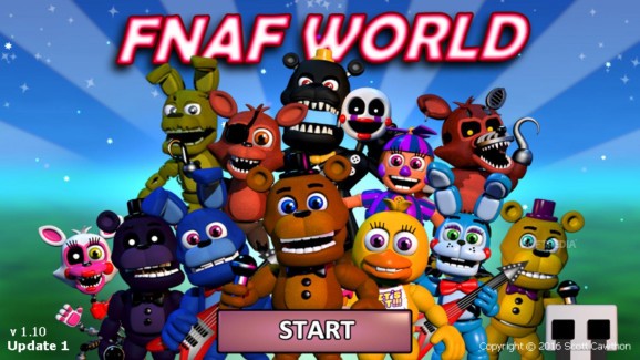 FNaF World screenshot