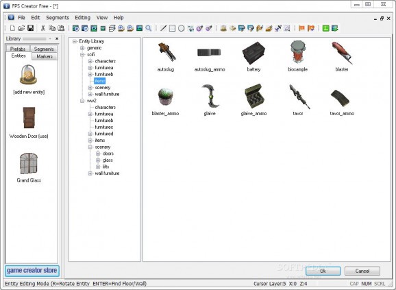 FPS Creator Entity Maker screenshot