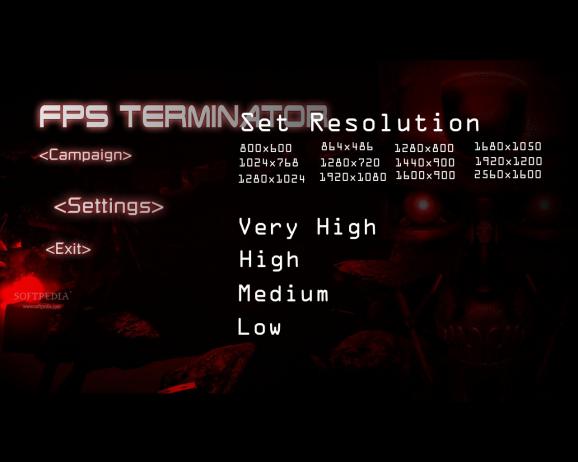 FPS Terminator Demo screenshot