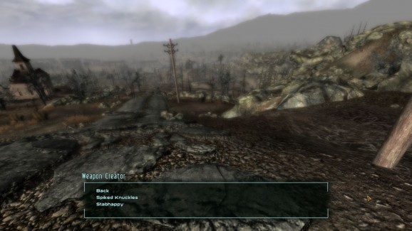 Fallout 3 Mod - CRAFT - Improvised Weaponry screenshot