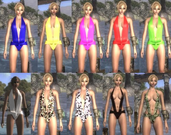 Fallout 3 Mod - Micro Bikini and More Recolour Pack for TYPE3 screenshot